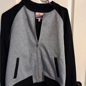 Juicy Couture Two-Tone Bomber Jacket
